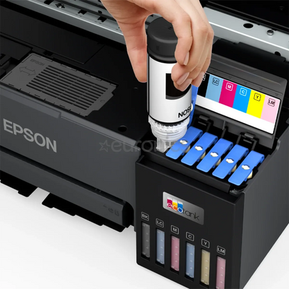 Epson EcoTank L8050 six-color A4 photo printer with refillable ink tanks WiFi and 5760x1440 DPI from Al-Samman Computer Jordan