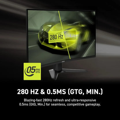 MSI MAG 274CXF 27-Inch Curved Gaming Monitor 280Hz