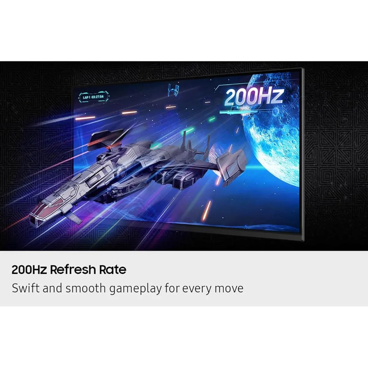 شاشة Samsung Odyssey G5 G53F 27 بوصة QHD 200Hz IPS