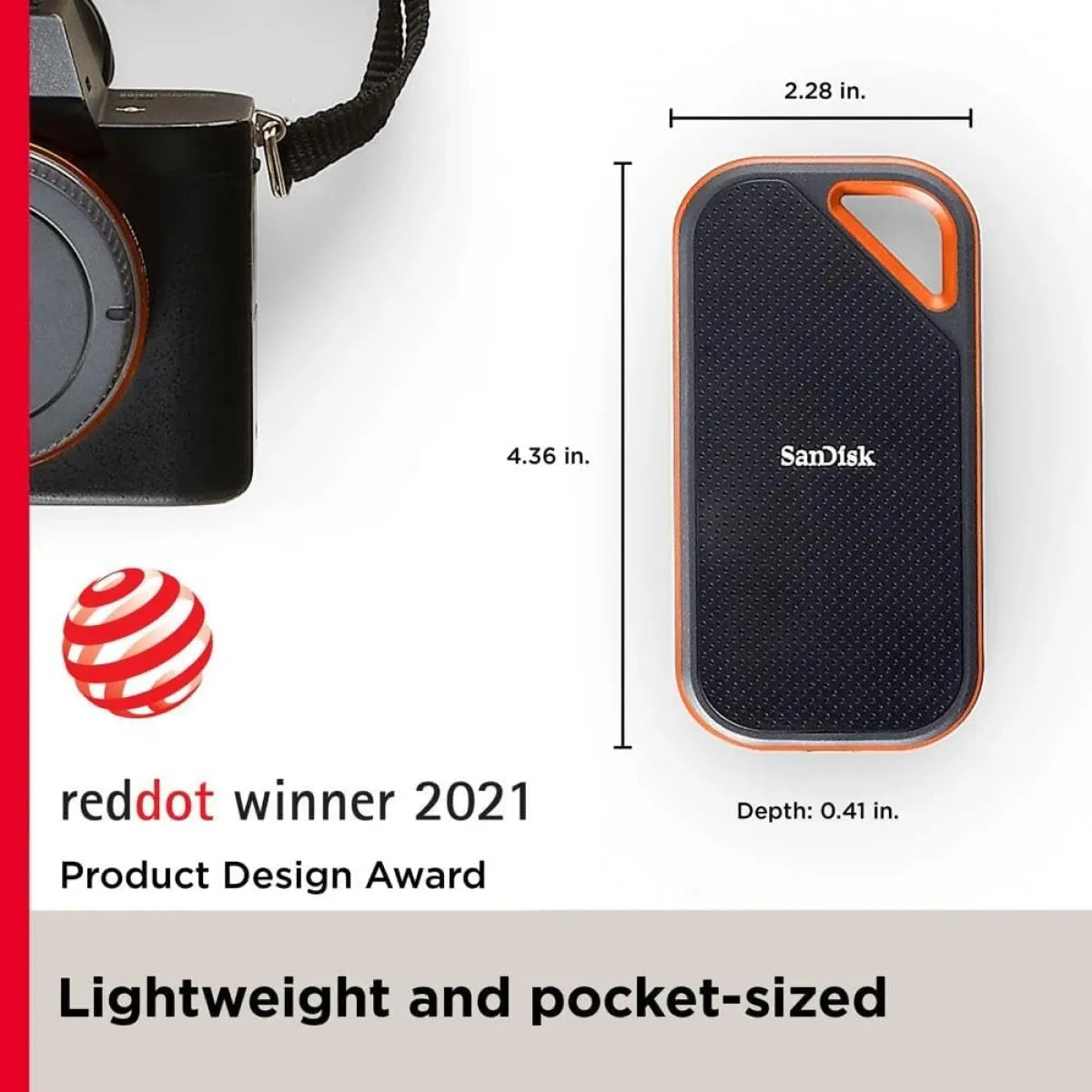 قرص SanDisk Extreme PRO 4TB SSD بسرعة 2000MB