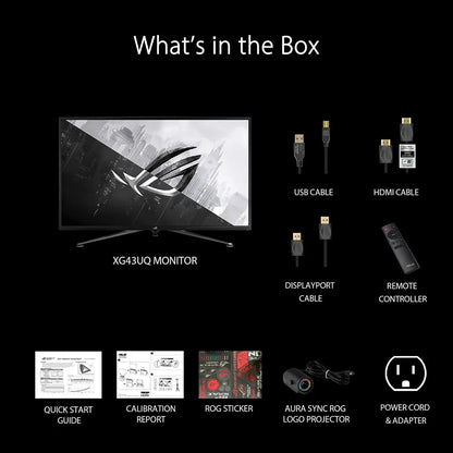 شاشة ASUS ROG Strix XG43UQ 43 بوصة 4K 144Hz HDR1000