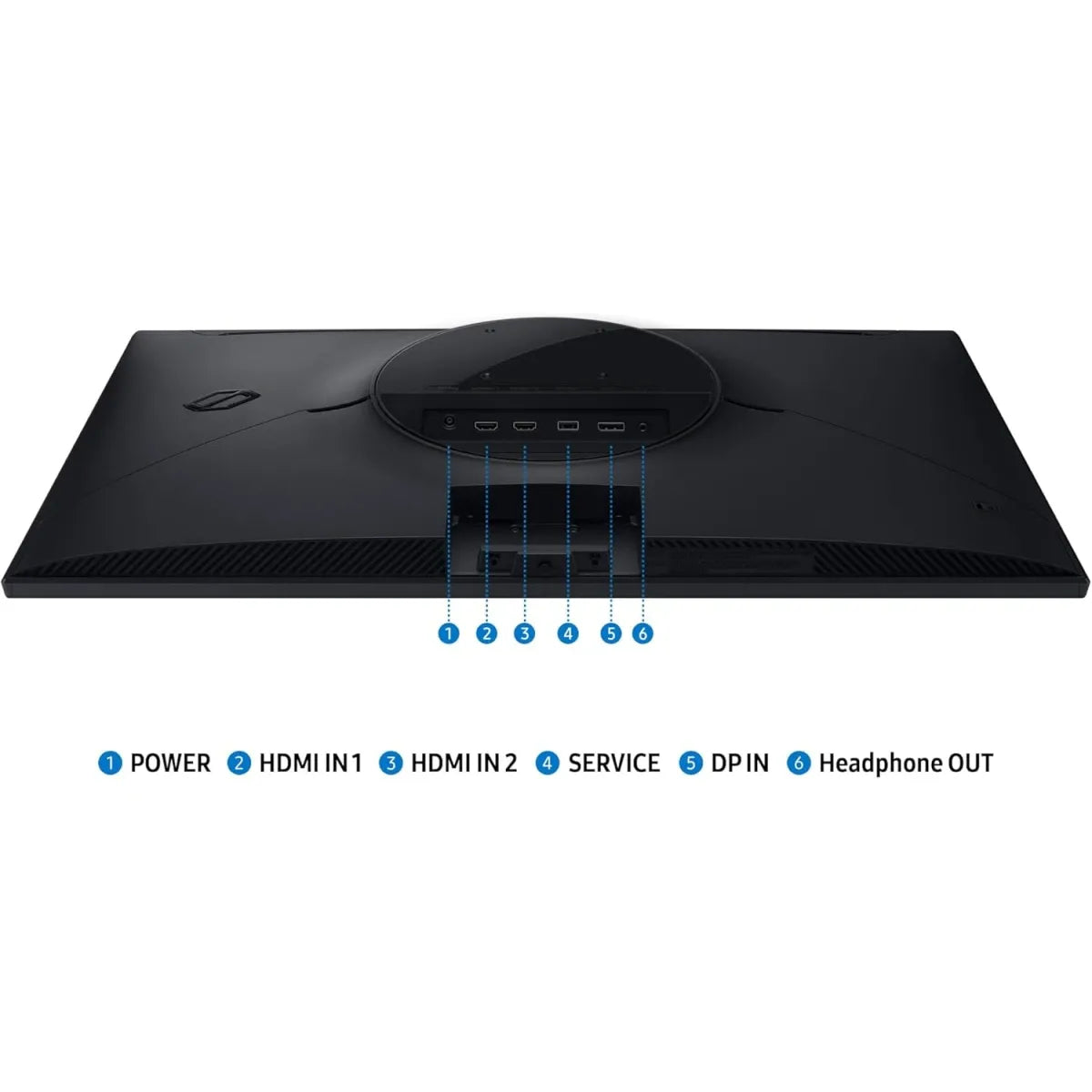 شاشة Samsung Odyssey G5 G53F 27 بوصة QHD 200Hz IPS