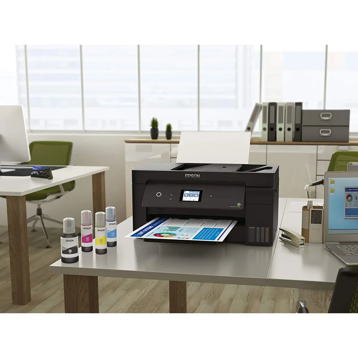 Epson EcoTank L14150 A3+ All-in-One Wi-Fi Duplex Printer from Al-Samman Computer Jordan