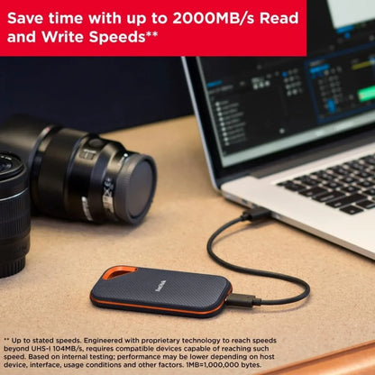 قرص SanDisk Extreme PRO 4TB SSD بسرعة 2000MB