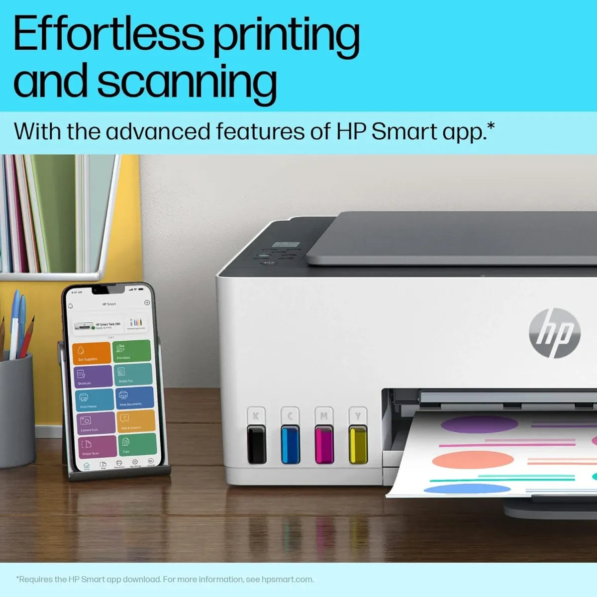HP Smart Tank 580 Wireless Ink Tank Printer Jordan