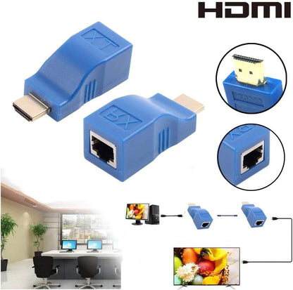 Passive HDMI Extender 1080P Over CAT5e/CAT6 (30m)