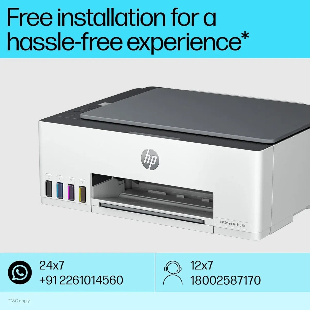 HP Smart Tank 580 Wireless Ink Tank Printer Jordan