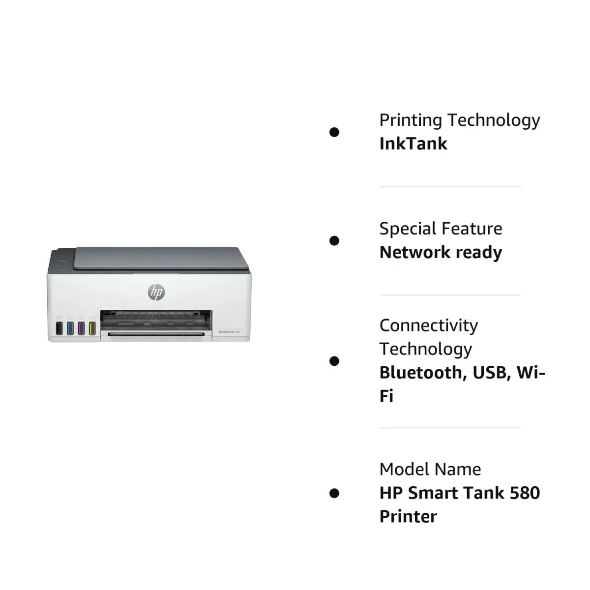 HP Smart Tank 580 Wireless Ink Tank Printer Jordan