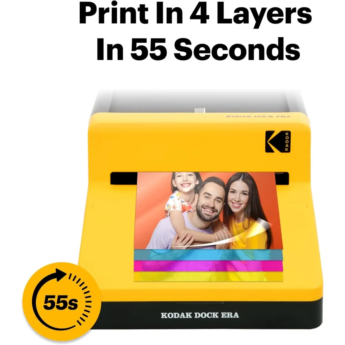 KODAK Dock Era D600 4PASS 4×6 photo printer with Bluetooth and USB-C from Al-Samman Computer in Amman and Irbid Jordan