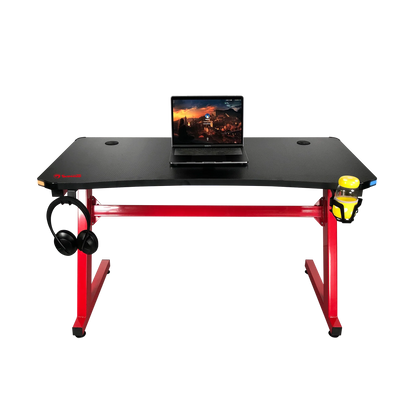 DE-08 Arena 50 Gaming Desk with Headset & Cup Holder