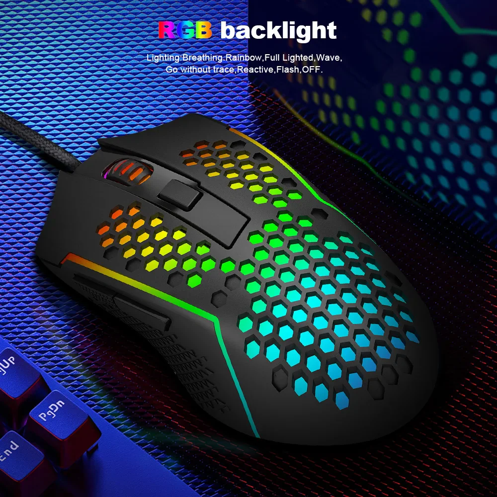 Redragon M987P-K Reaping Elite RGB Gaming Mouse