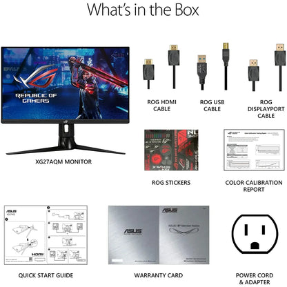شاشة ASUS ROG Strix XG27AQM 27 بوصة 2K 270Hz Fast IPS