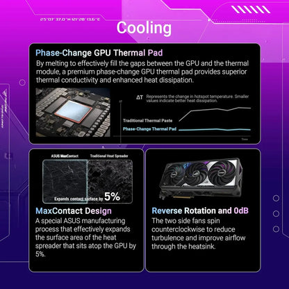 بطاقة رسومات RTX 5070 ROG Strix OC 12GB GDDR7