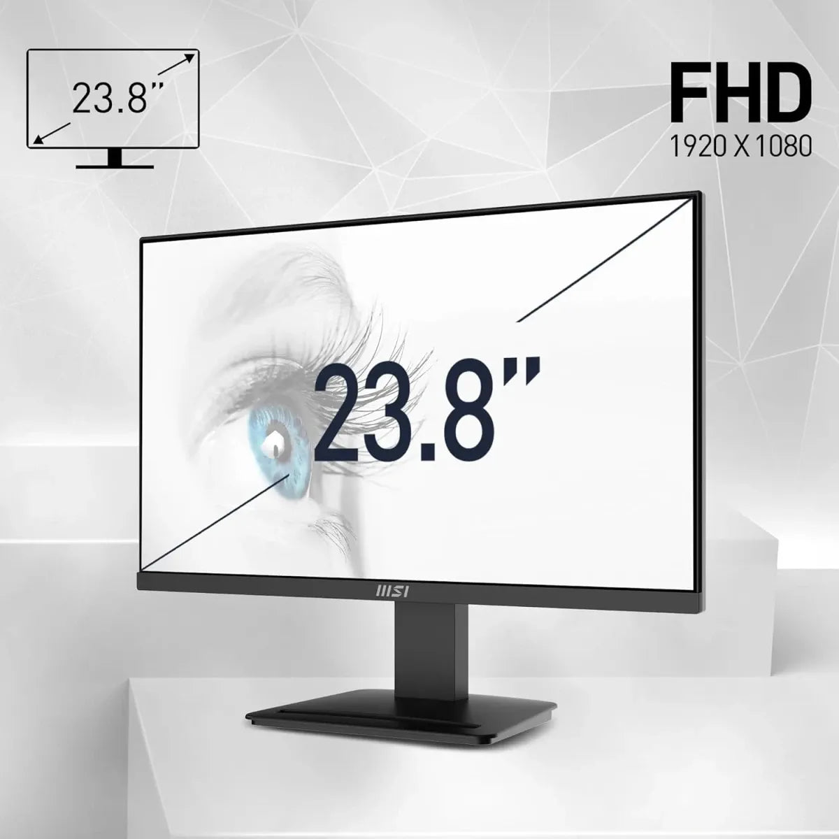 MSI PRO MP2412 23.8 inch FHD 100Hz VA Monitor from Al-Samman Computer Jordan