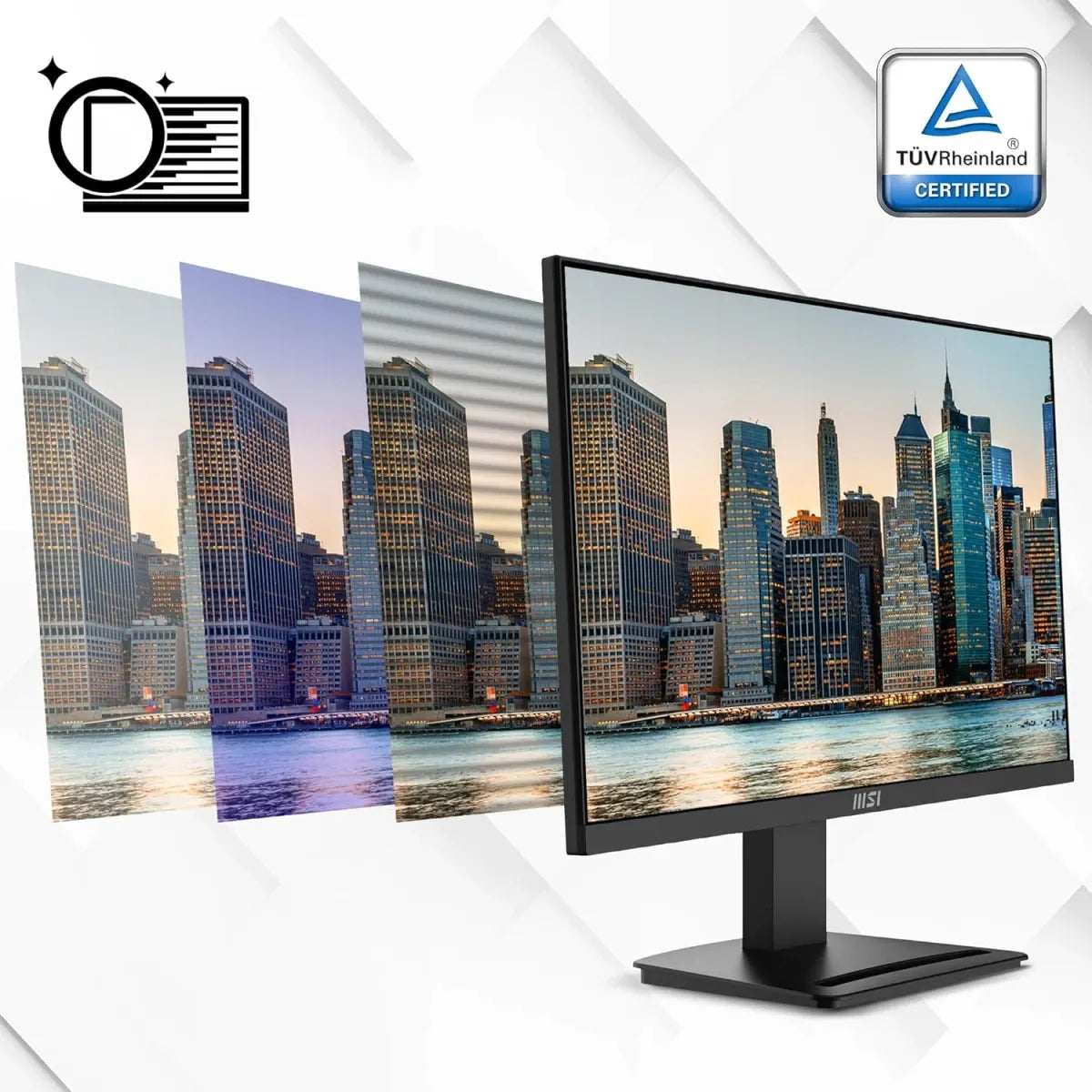 MSI PRO MP2412 23.8 inch FHD 100Hz VA Monitor from Al-Samman Computer Jordan