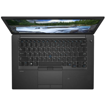 Dell Latitude 7490 business laptop with Intel Core i7-8650U 8th Gen processor, 8GB DDR4 RAM, 256GB SSD, 14-inch HD anti-glare display, Intel UHD Graphics 620 and Windows 11 Pro at SAMMANPC AlSamman For Computer in Jordan
