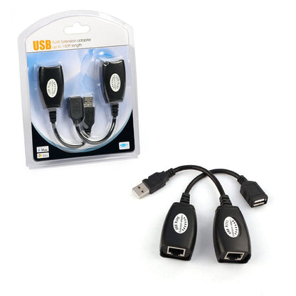 USB RJ45 Extension Adapter for 150ft USB Extension