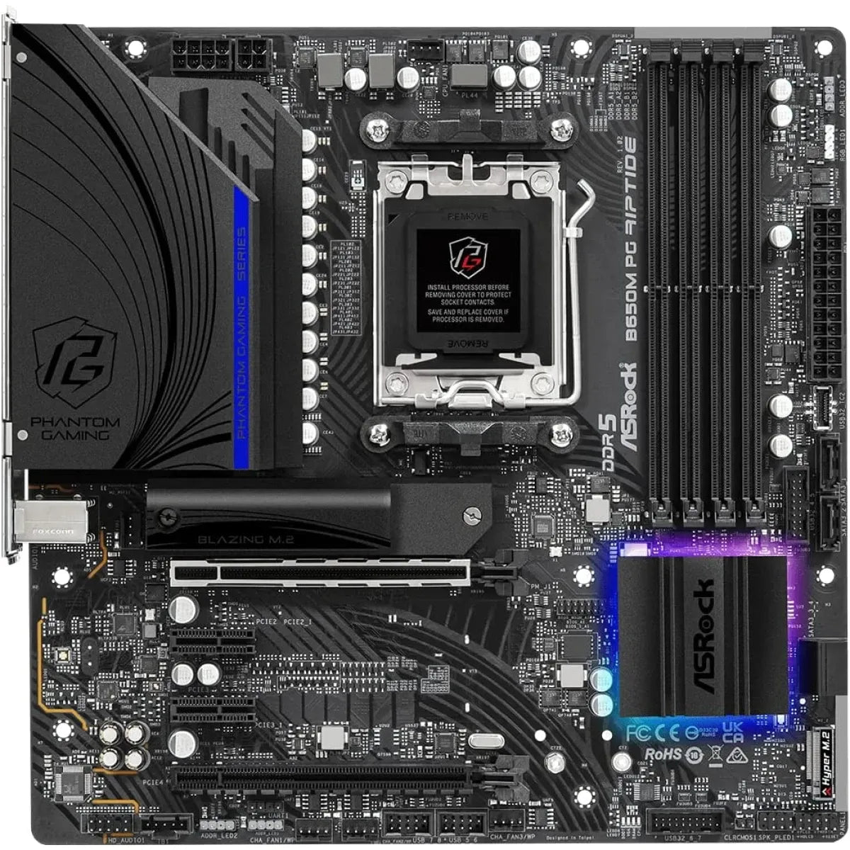ASRock B650M PG Riptide WiFi DDR5 Motherboard | Irbid, Amman |Alsamman