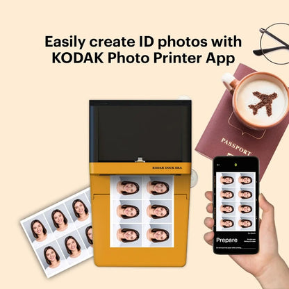 KODAK Dock Era D600 4PASS 4×6 photo printer with Bluetooth and USB-C from Al-Samman Computer in Amman and Irbid Jordan