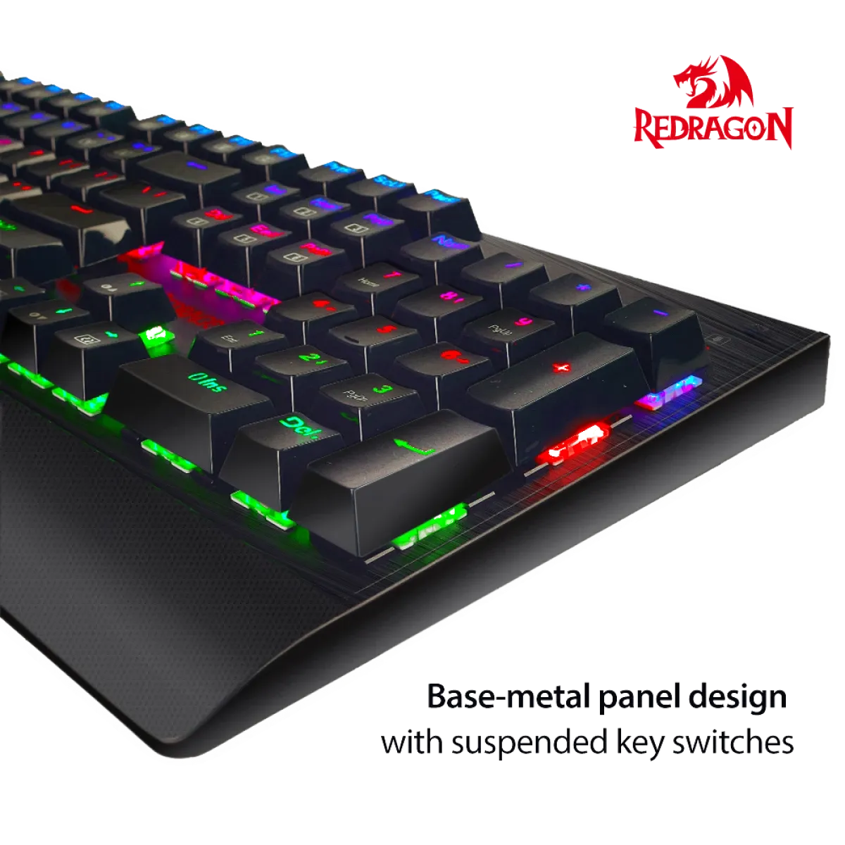 Redragon K557 RGB Waterproof 104-Key Mechanical Gaming Keyboard