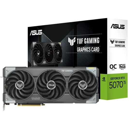 بطاقة رسومات ASUS TUF Gaming GeForce RTX 5070 Ti 16GB GDDR7 OC