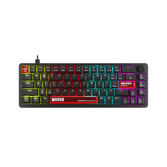 MARVO Arma 67 KG935 Mechanical RGB Gaming Keyboard