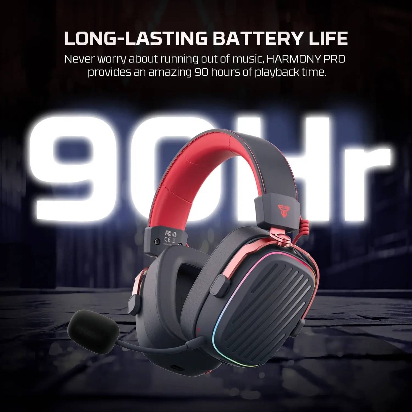 Fantech WHG02P Harmony Pro Wireless RGB Gaming Headset