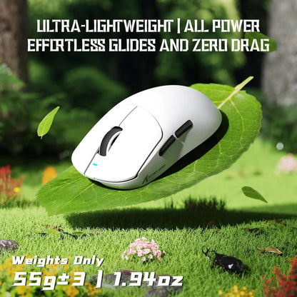 ATTACK SHARK X8 SE white wireless gaming mouse in Jordan and Amman
