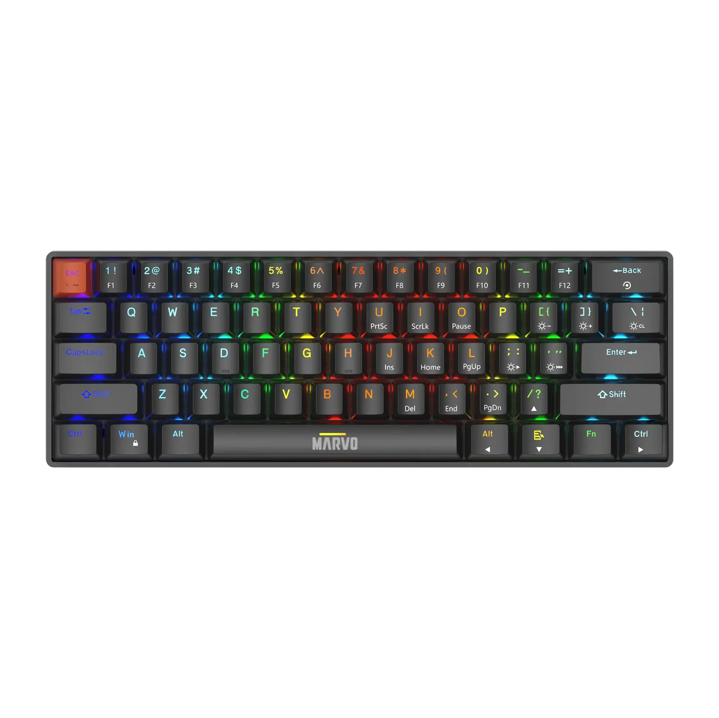 MARVO Saber 61 KG933G Mechanical RGB Gaming Keyboard