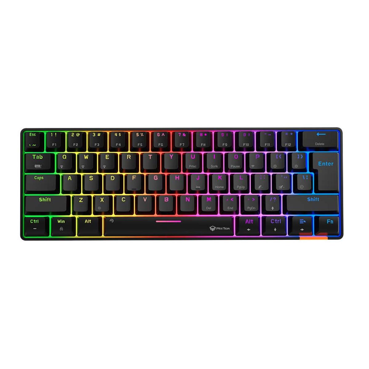 Meetion MK005 Hestia RGB 60% Mechanical Wired Gaming Keyboard -Black