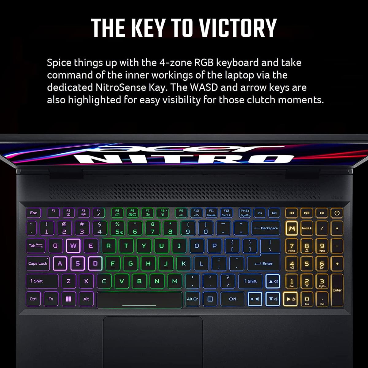 Acer Nitro ANV5 15 i5 /RTX 3050 – 13th‑Gen Intel® Core™ i5‑13420H, RTX 3050 6 GB, 15.6″ FHD 144 Hz Gaming Laptop