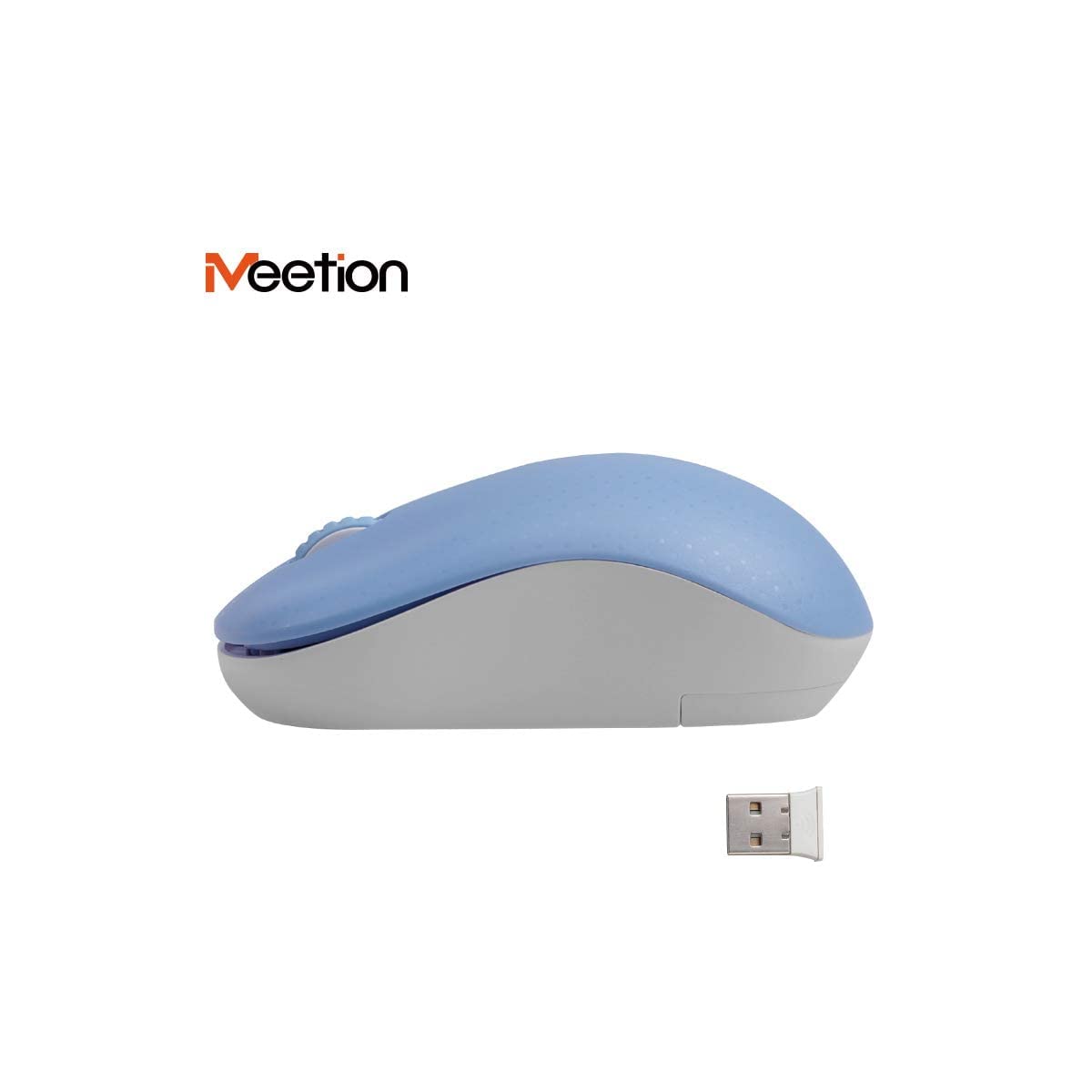ماوس MeeTion MT-R545 اللاسلكي البصري بمنفذ USB للكمبيوتر بتردد 2.4 جيجاهرتز