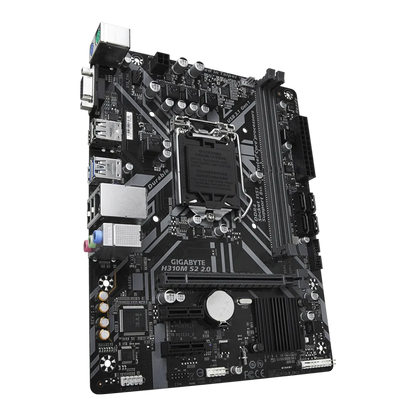 GIGABYTE H310M S2 2.0 DDR4 LGA1151 Motherboard | Alsamman for Computer