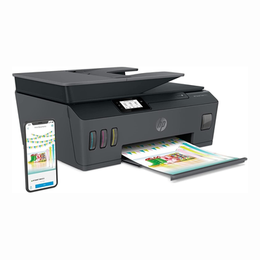 HP Smart Tank 615 wireless all-in-one color ink tank printer with print scan copy fax functions, automatic document feeder, dual-band Wi-Fi and Wi-Fi Direct at SAMMANPC Jordan