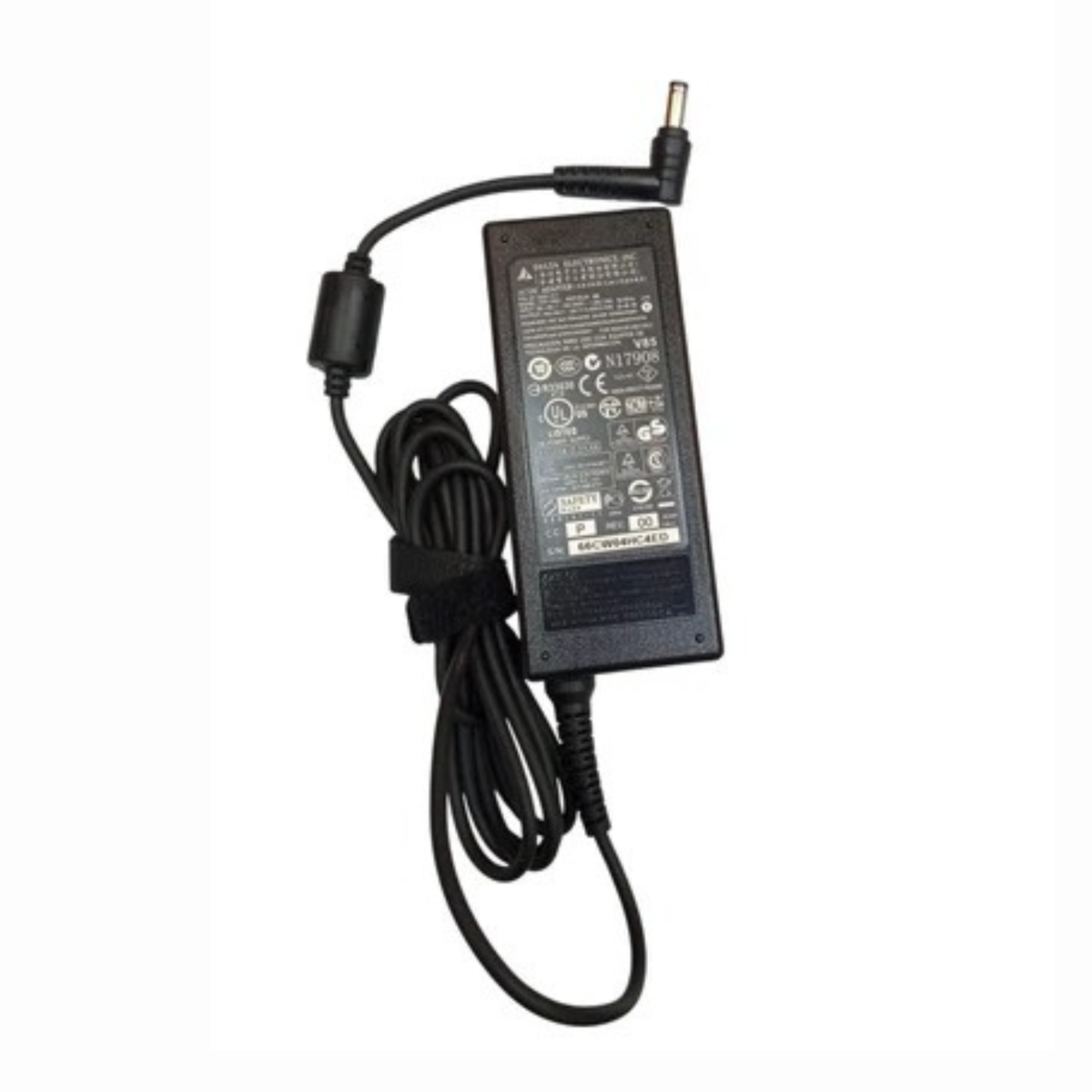 Toshiba 65W laptop charger 19V 3.42A power adapter with 100 to 240V AC input for compatible Toshiba notebooks